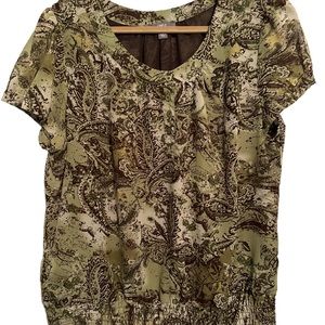 Apt.9 Blouse with Cape Sleeves